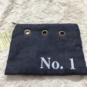 NWT No. 1 Pencil Case or Cosmetics Bag for 3 ring Binder School Office College
